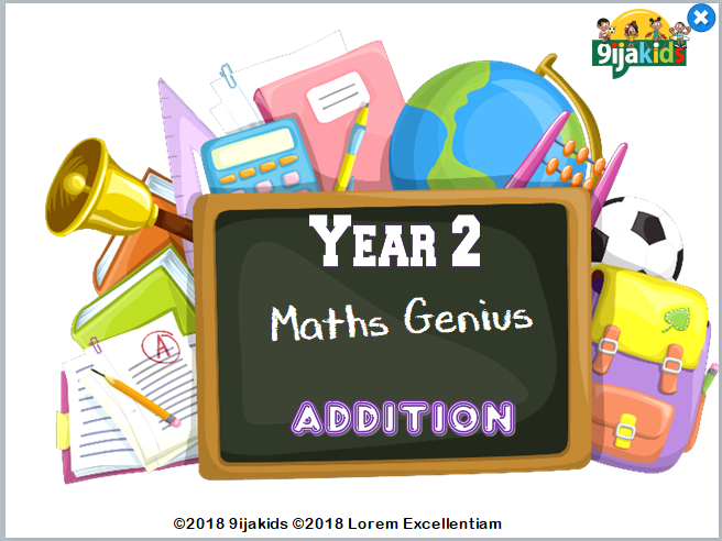 Maths Genius – Year 2 (addition and time)